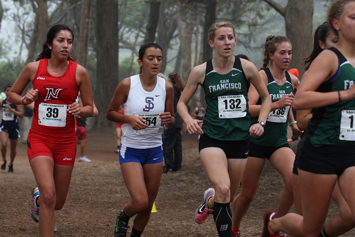 130831 USF-XC-Invite-060.JPG - August 31, 2013; San Francisco, CA, USA; The University of San Francisco cross country invitational at Golden Gate Park.